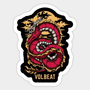 Flying Dragon Volbeat Sticker